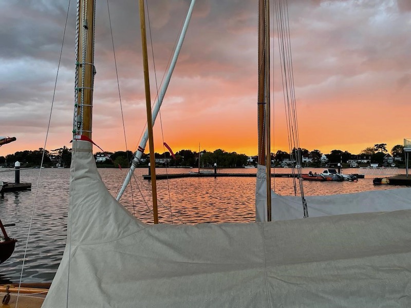 14 Sunset from Oulton Broad