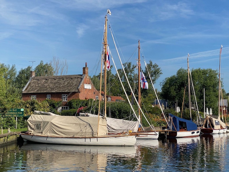 23 Crews moored at Coldham Hall