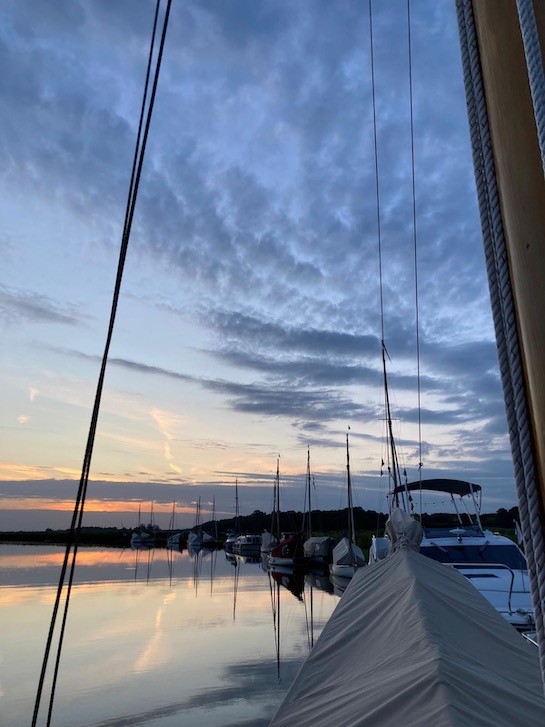 12 Sunset at Somerleyton